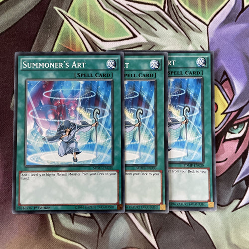 SDMP-EN030 Yugioh Summoner's Art x3 Playset