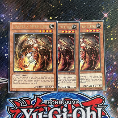 JOTL-EN033 x3 Traptrix Myrmeleo Common Playset Yugioh