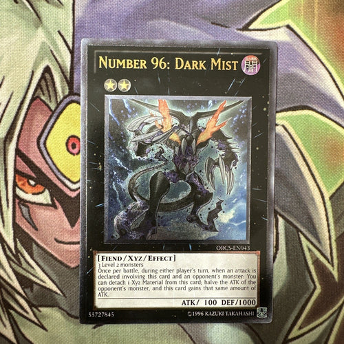 ORCS-EN043 Number 96: Dark Mist Ultimate Rare Unlimited Edition NM Yugioh Card