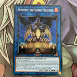 HISU-EN007 Nephthys, The Sacred Preserver Secret Rare 1st Edition NM Yugioh Card
