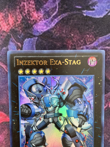 GAOV-EN050 Inzektor Exa-Stag Ultra Rare 1ST Edition Yugioh Card NM (back)