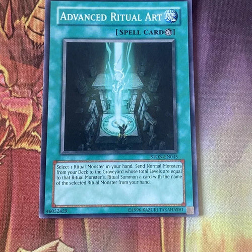 STON-En045 Advanced Ritual Art Yugioh