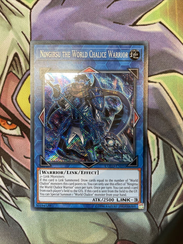 COTD-EN050 Ningirsu The World Chalice Warrior Secret Unl Edition NM Yugioh Card