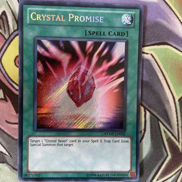RYMP-EN052 Crystal Promise Secret Rare Unlimited Edition NM Yugioh Card