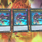 BLLR-EN015 YUGIOH CARD 3 X RAIDRAPTOR - FINAL FORTRESS FALCON ULTRA