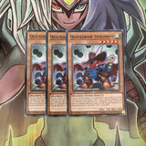 LED6-EN032 x3 Quickdraw Synchron Common Excellent Condition Yugioh