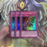 PTDN-EN095 x3 Zoma the Spirit Super Rare Excellent Condition Yugioh