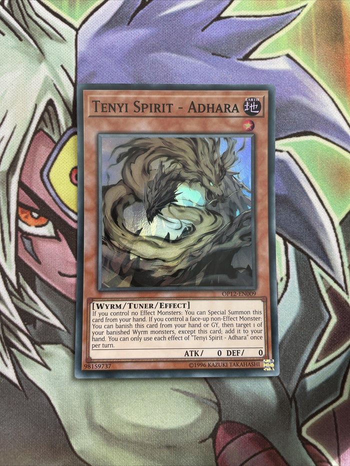 OP12-EN009 Tenyi Spirit - Adhara Super Rare UNL Edition NM Yugioh Card