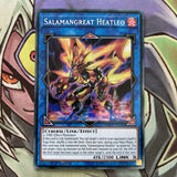 MP19-EN186 Salamangreat Heatleo Secret Rare 1st Edition NM Yugioh
