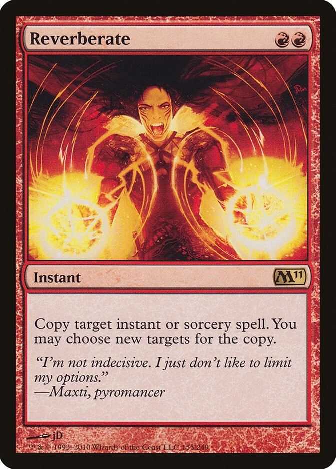 Reverberate - Magic 2011 Excellent Magic MTG