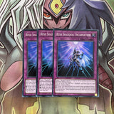 SDSH-EN033 x3 Resh Shaddoll Incarnation Super Rare Excellent Condition Yugioh