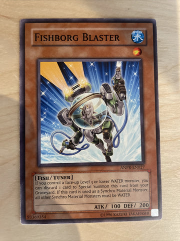 YUGIOH - x1 Fishborg Blaster - (Common - Unl Ed - ANPR-EN027) - Mod Play