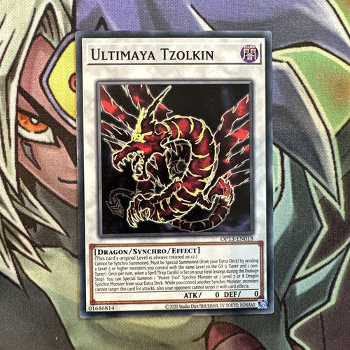 OP13-EN018 Ultimaya Tzolkin Common Unlimited Edition NM Yugioh Card