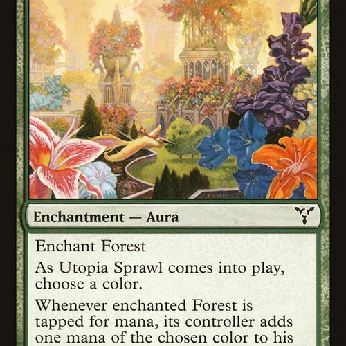 Utopia Sprawl - Dissenssion Excellent Magic MTG