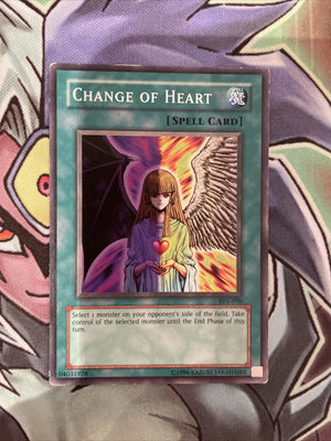 SYE-030 Change Of Heart Common Varying Editions Excellent Yugioh Card