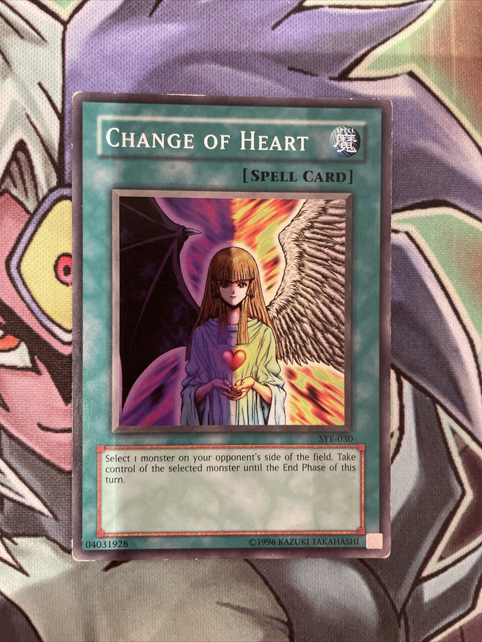 SYE-030 Change Of Heart Common Varying Editions Excellent Yugioh Card