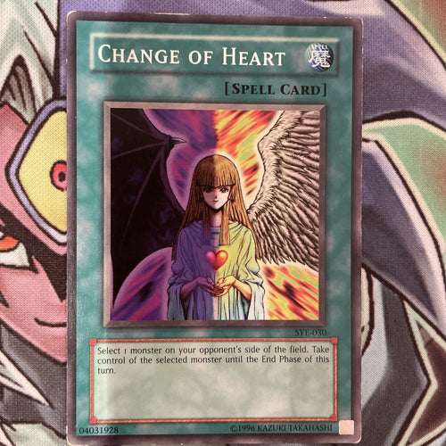 SYE-030 Change Of Heart Common Varying Editions Excellent Yugioh Card