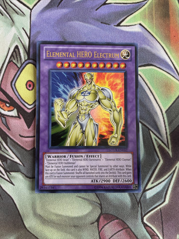 LCGX-EN052 Elemental Hero Electrum Ultra Rare UNL Edition Near Mint Yugioh Card