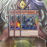 NECH-EN036 Machina Megaform Super Rare x3 Excellent Condition Yugioh