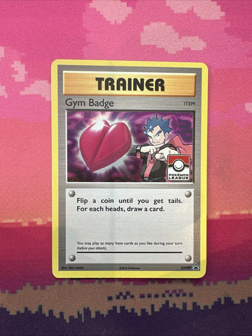 Pokemon Card Gym Badge XY207 Black Star Promo KOGA NM