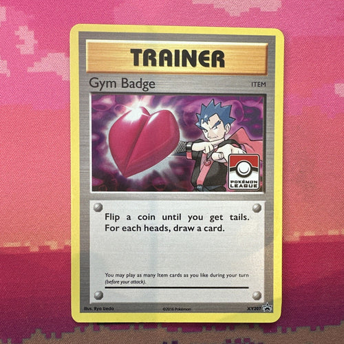 Pokemon Card Gym Badge XY207 Black Star Promo KOGA NM