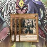 MVP1-ENG12 x3 Sentry Soldier of Stone Gold Rare Excellent Conditon Yugioh