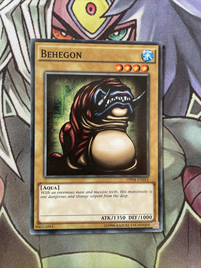 OP04-EN015 Behegon - Common - NM Yugioh Card