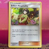 Pokemon Card Erika's Hospitality Team Up Holo Rare 140/181 Near Mint