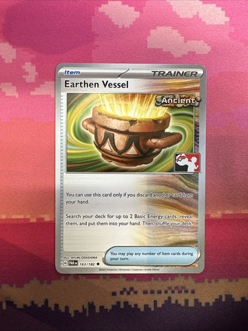 Pokemon Card Earthen Vessel Prize Pack 163/182 Near Mint