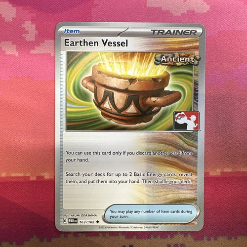 Pokemon Card Earthen Vessel Prize Pack 163/182 Near Mint