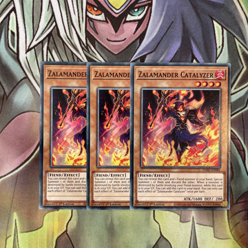 DABL-EN082 x3 Zalamander Catalyzer Common Excellent Condition Yugioh