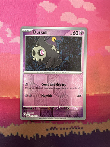Pokemon Card Duskull Shrouded Fable Reverse Holo 018/064 NM