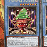 SAST-EN032 YUGIOH 3 X IMPCANTATION CHALISLIME SILVER 1ST ED