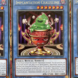 SAST-EN032 YUGIOH 3 X IMPCANTATION CHALISLIME SILVER 1ST ED