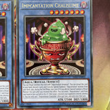SAST-EN032 YUGIOH 3 X IMPCANTATION CHALISLIME SILVER 1ST ED