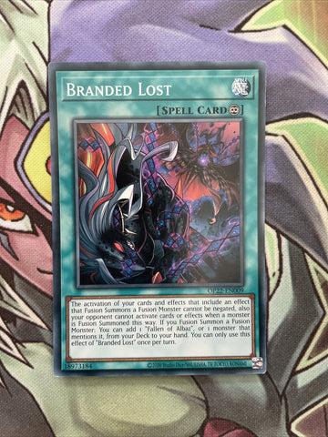 OP22-EN009 Branded Lost Super Rare Unlim Edition NM Yugioh