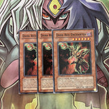 SDSC-EN006 x3 Dark Red Enchanter Common Excellent Condition Yugioh