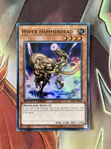 STP2-EN010 Hyper Hammerhead - Super Rare - Speed Duels Yugioh