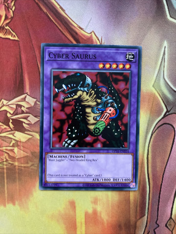 OP16-EN014 Yugioh Cyber Saurus - Common