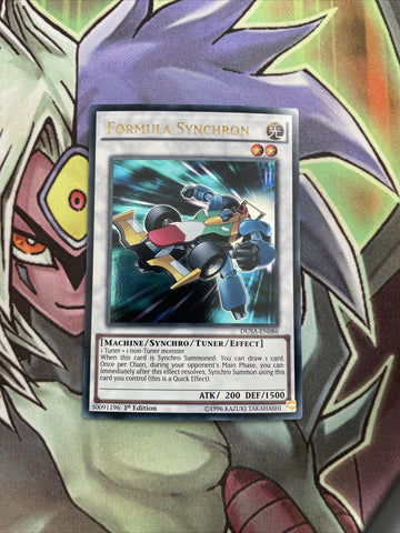 DUSA-EN086 Formula Synchron Ultra Rare 1st Edition NM Yugioh Card