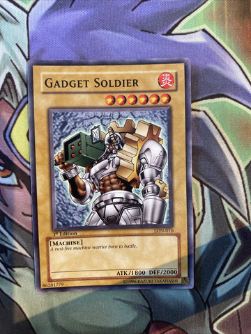 LON-010 Gadget Soldier Common 1st Edition NM Yugioh Card