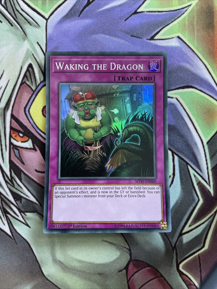 MYFI-EN060 Waking The Dragon Super Rare 1st Edition NM Yugioh Card