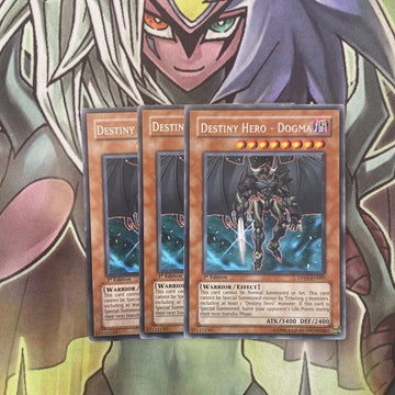 DP05-EN007 x3 Destiny Hero - Dogma Rare Excellent Condition Yugioh