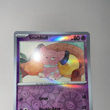 Pokemon Card Snubbull MISPRINT HOLO + REVERSE In ONE Obsidian Flames Near Mint