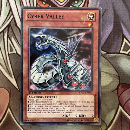 BP02-EN059 Cyber Valley Mosaic 1st Edition NM Yugioh