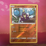 Pokemon Card Crawbrawler Unbroken Bonds Reverse Holo 104/214 Near Mint