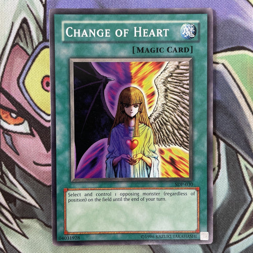 SDP-030 Change Of Heart Common Unlimited Edition NM Yugioh Card