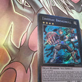 RATE EN051 Yugioh Zoodiac Broadbull Secret Rare UNL Edition NM