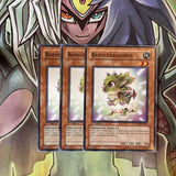 SD09-EN016 x3 Babycerasaurus Common Excellent Condition Yugioh