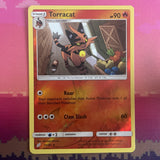 Pokemon Card Torracat Team Up Reverse Holo Uncommon 21/181 NM